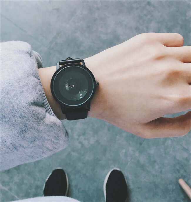 Kenvi Co handsless watches, Kenvi Co men’s watch, Kenvi Co women’s watch, Kenvi Co minimalist timepiece, Kenvi Co modern watch design