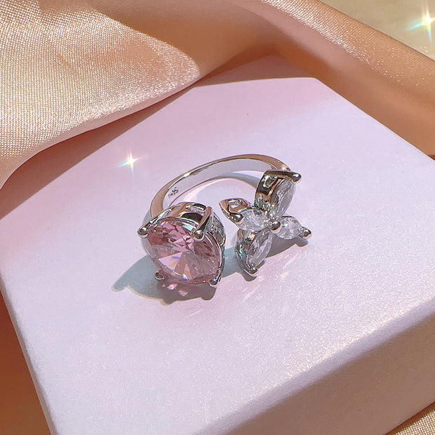 Jewelry Suit Fashion SquareZircon