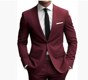 Two-piece Wedding Dinner Suit Jacket
