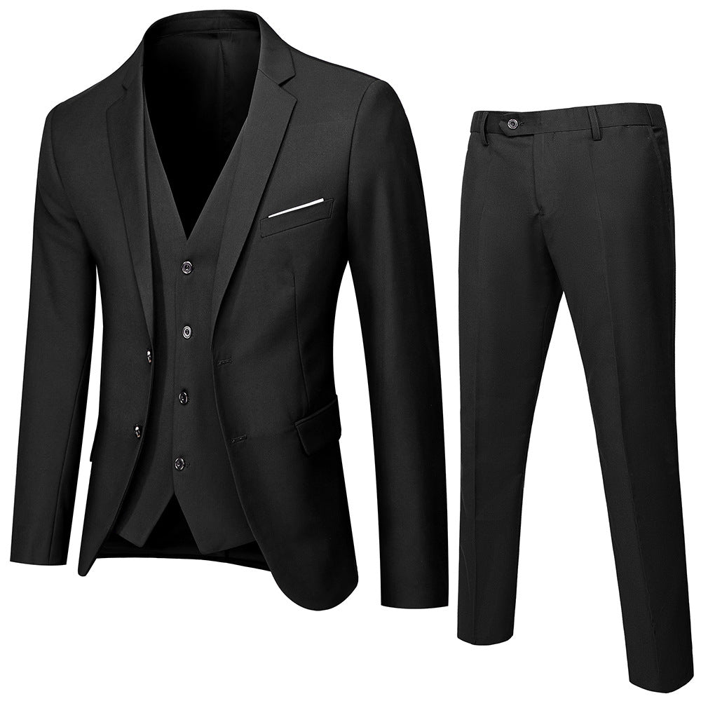 Men’s Premium 3-Piece Slim Fit Suit – Elegant Formal Set
