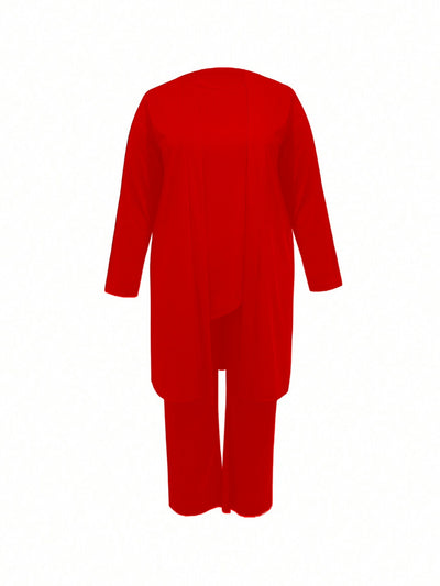 2025 Women's Three Piece Set, Women's Set, Loose Set, Suitable For All Seasons