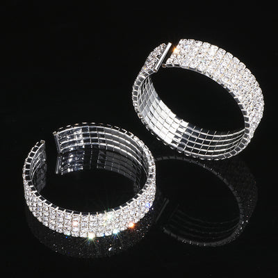 Kenvi Co S925 Silver Retro Diamond Texture Jewelry