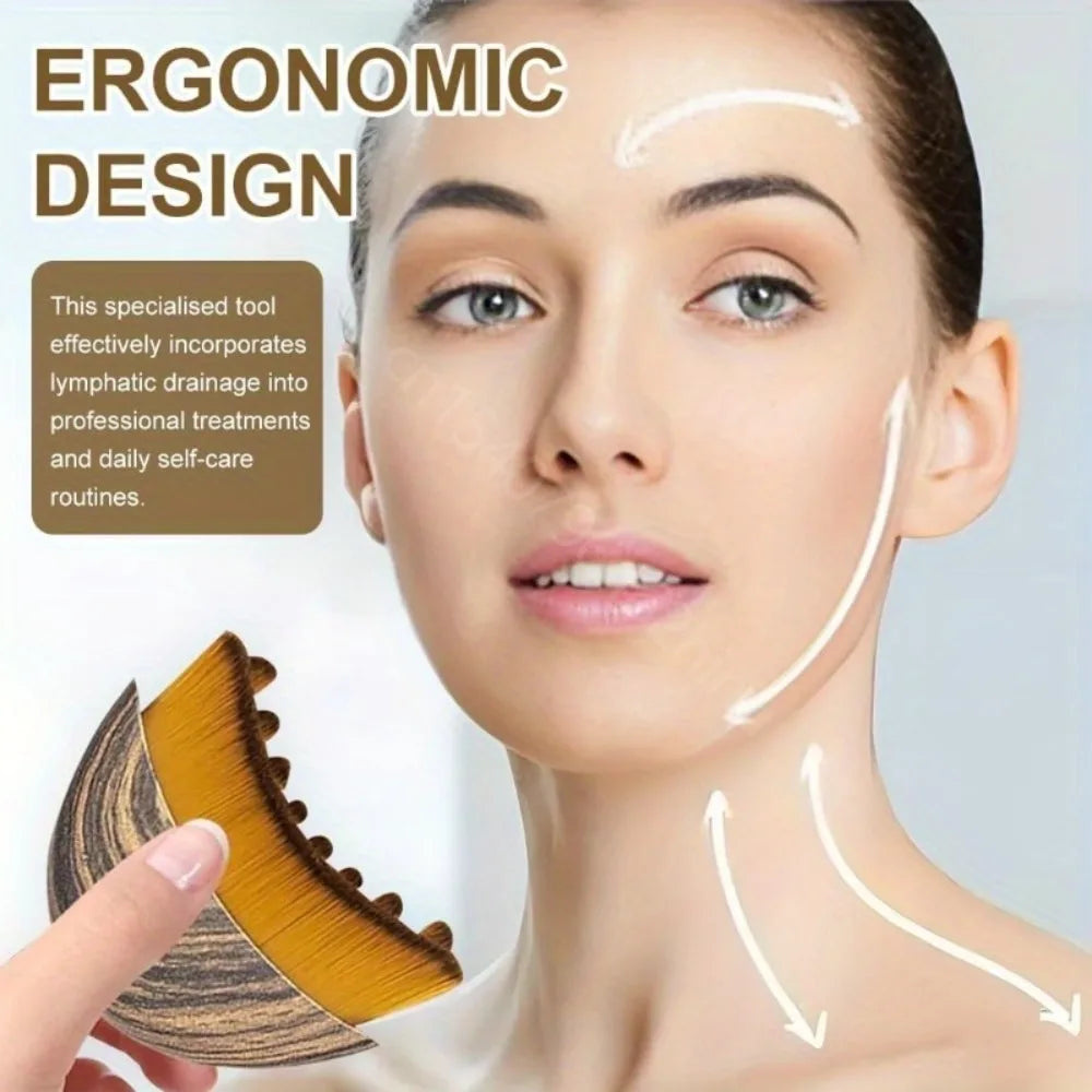 Premium Facial Sculpting & Lymphatic Drainage Brush