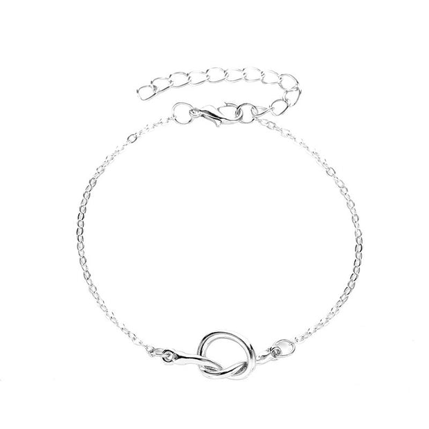 Fashion Trend Geometric Couple Anklet