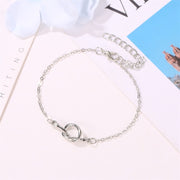 Fashion Trend Geometric Couple Anklet