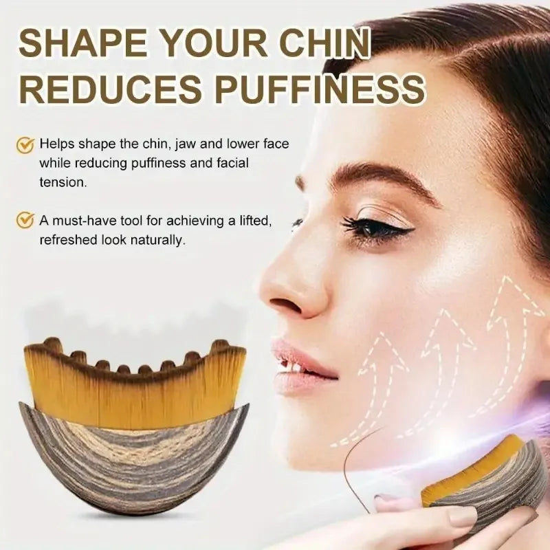 Premium Facial Sculpting & Lymphatic Drainage Brush