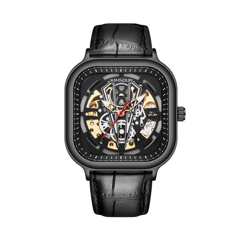 Kenvi Co Men's Skeleton Automatic Watch